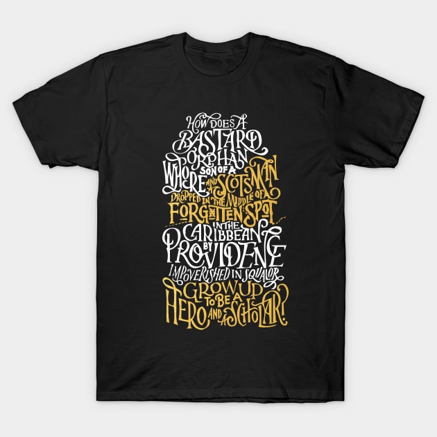 The lyrics to alexander hamilton store